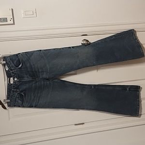 NWOT Zara High Rise Wide Leg Jean